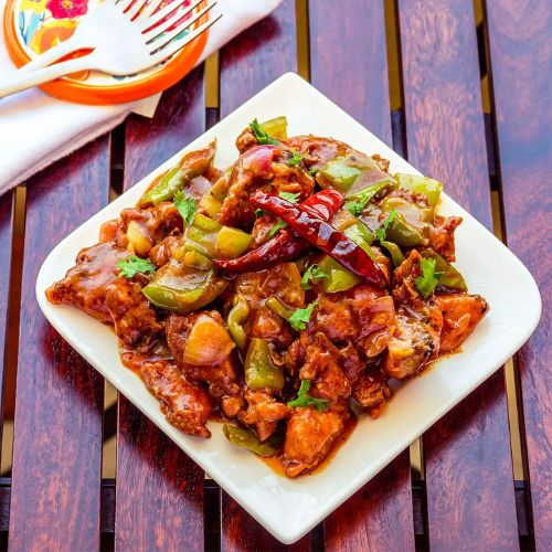 Chilli Chicken / Paneer / Potato / Soya